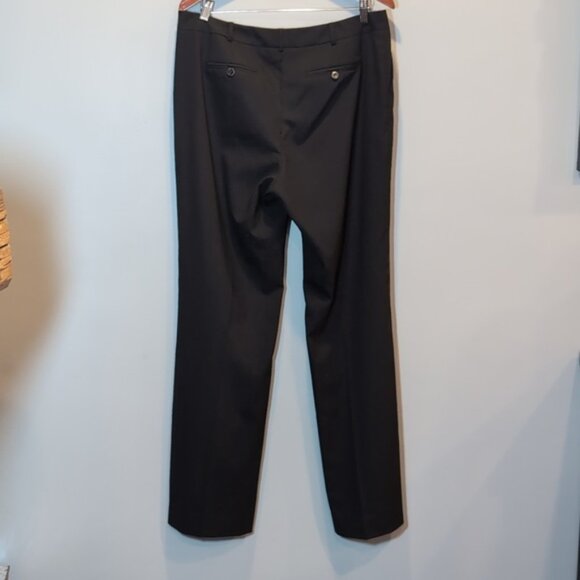 Jones New York Classic Straight Leg Trouser Pants Stretch Wool Business Suiting - Picture 8 of 12